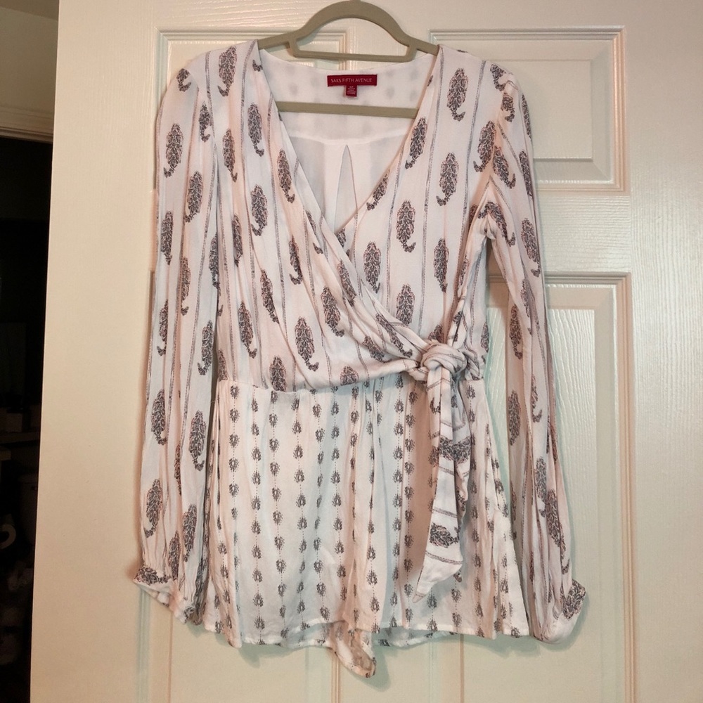 Saks Fifth Avenue patterned romper!